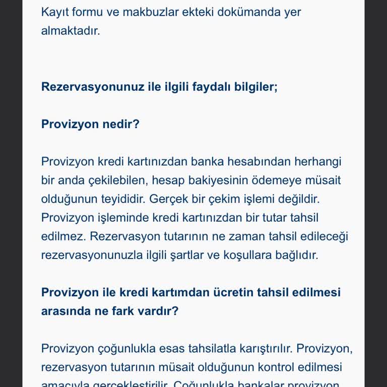 Erken Rezervasyon Avantajı Yerine Mağduriyet Yaşadık