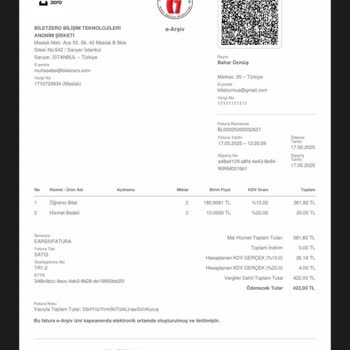 Aldığım Tiyatro Bileti İçin Etkinlik Gerçekleşmedi