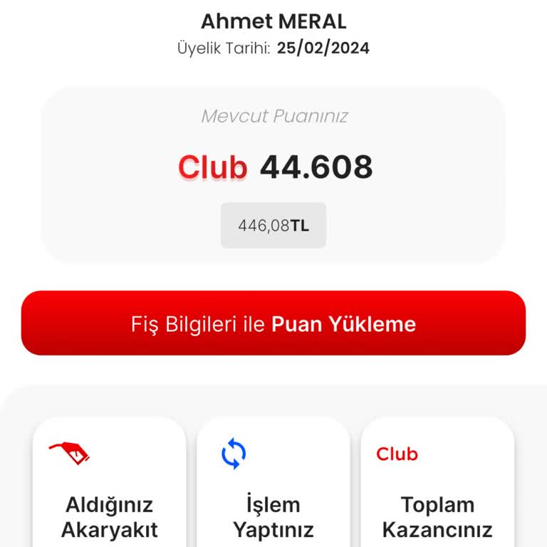 TotalEnergies Uygulamasında Plaka Değişikliği Ve Puan Kullanımında Mağduriyet