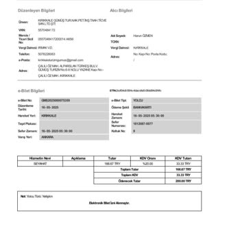 Bilet Gecikmesi Nedeniyle Mağduriyet Yaşadım