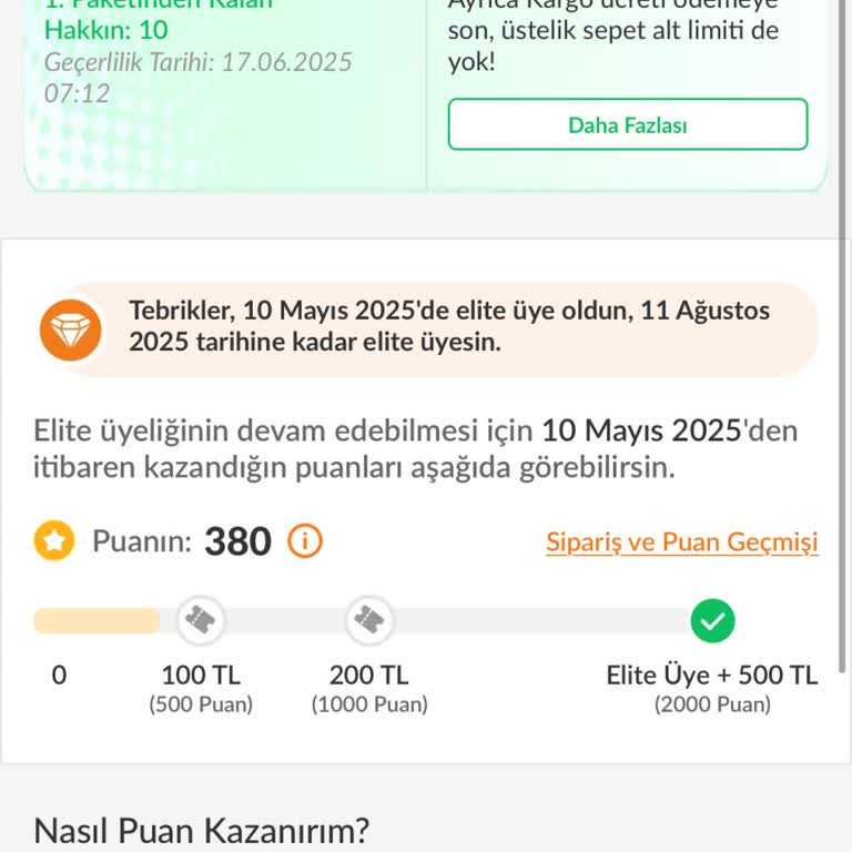 Trendyol Elite Kuponum Süresi Belirsizliğinden Kayboldu!