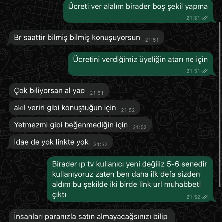 Sürekli Değişen Linkler Ve İletişim Sorunları Yaşadım