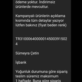Sipariş Sonrası Sessizlik Yaşadık Mağdur Olduk