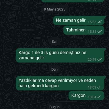 Satın Alınan Krampon Teslim Edilmedi, İletişim Kurulamıyor