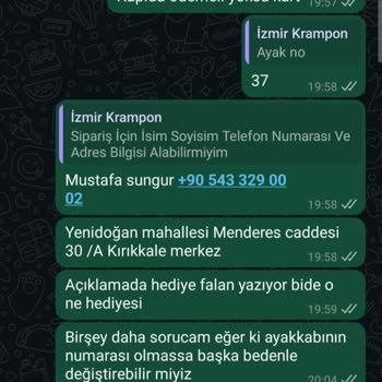 Satın Alınan Krampon Teslim Edilmedi, İletişim Kurulamıyor