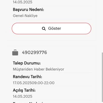 Montaj Randevusunda Yaşanan Aksaklık Nedeniyle Mağduriyet