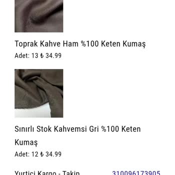 Yanlış Ve Kalitesiz Kumaş Gönderimi, İlgisiz Müşteri Hizmeti