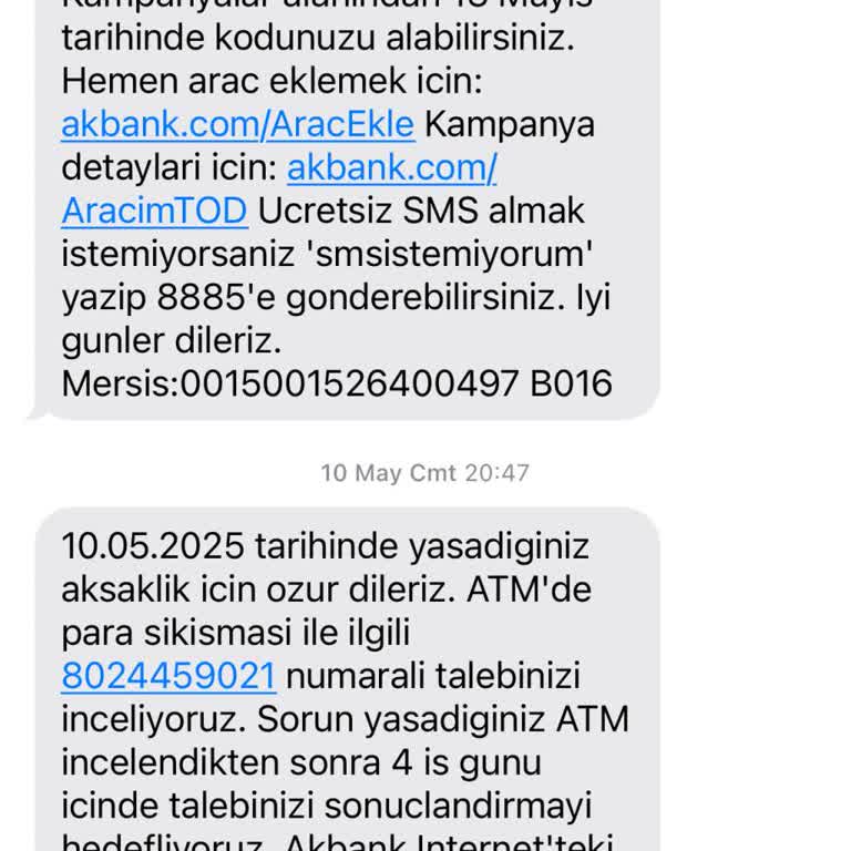 Akbank Bankamatiği Paramı Yuttu, Mağdur Edildim!