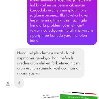 İade Talebim Reddedildi Müşteri Hizmetleri İlgisiz Ve Saygısız Davrandı