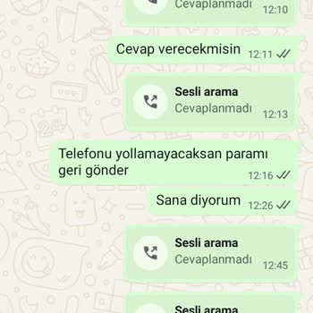 TikTok Üzerinden Satın Alınan Telefonun Gönderilmemesi Ve İletişimsizlik