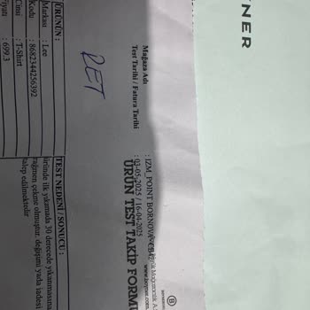 İlk Yıkamada Çeken Lee Tişört Ve Boyner'in İlgisizliği
