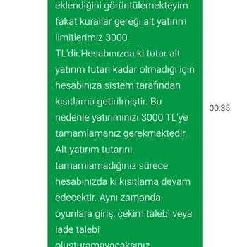 Yatırılan Paranın Hesaba Yansımaması Ve Ek Yatırım Talebi