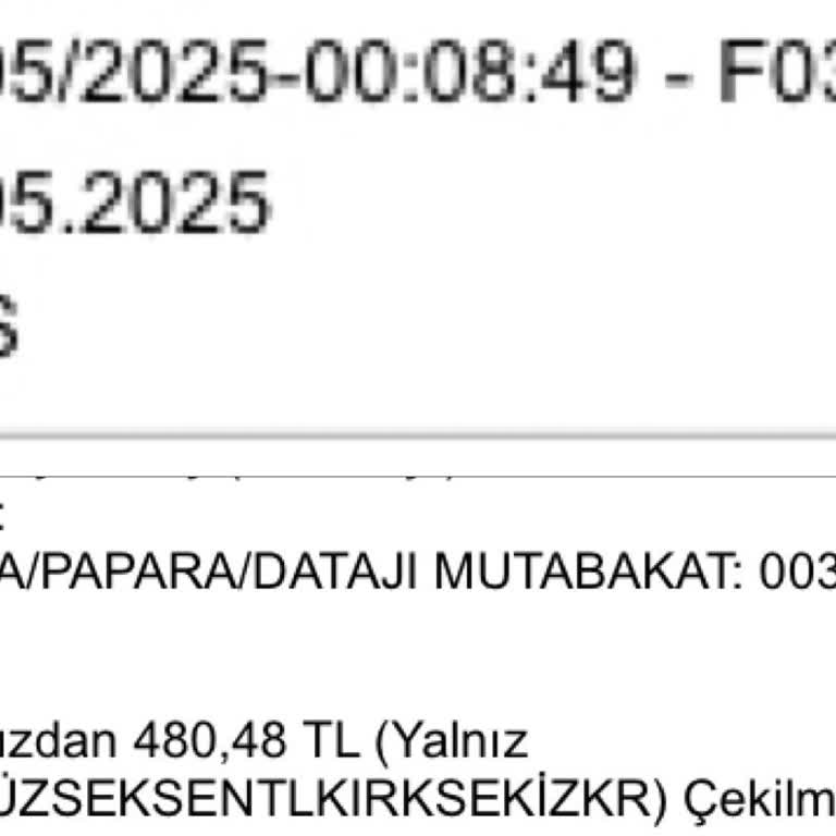 Taksimetre 140 TL Gösterdi, Kartımdan 480 TL Çekildi!