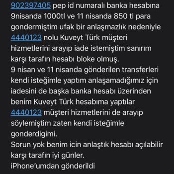 Bloke Olan Hesabımda Param Kaldı, Çözüm Bulamıyorum