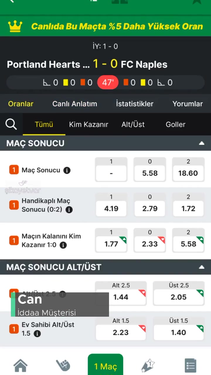 Ülkemizin Legal Uygulaması İddaa Paramızı Haksız Alıyor! videonun kapak resmi