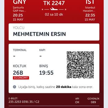 Aldığımız Yan Yana Koltuklar Uçakta Ayrı Ayrı Verildi, Mağdur Edildik