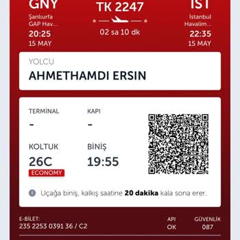 Aldığımız Yan Yana Koltuklar Uçakta Ayrı Ayrı Verildi, Mağdur Edildik