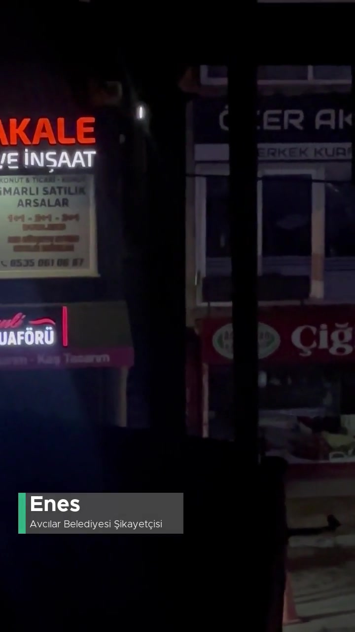 Avcılar Belediyesi Gece Vakti Yol Çalışması! videonun kapak resmi