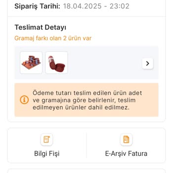 Dilimlenmiş Sucuk Siparişim Hatalı Teslim Edildi
