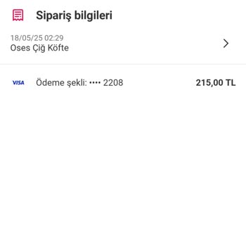 Gece Verilen Sipariş İptal Edildi Aç Kaldım