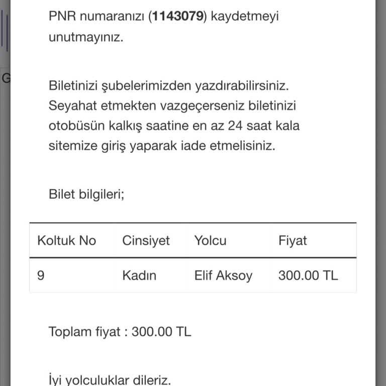 Biletim Olduğu Halde Haksız Suçlama Ve Hakarete Uğradım