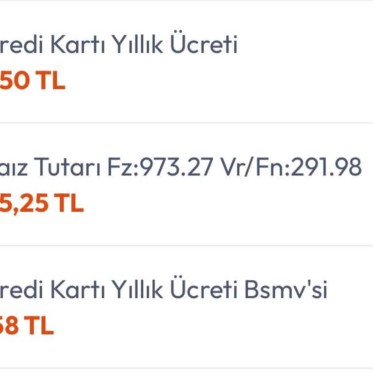 Haksız Kredi Kartı Aidatı İadesini Talep Ediyorum