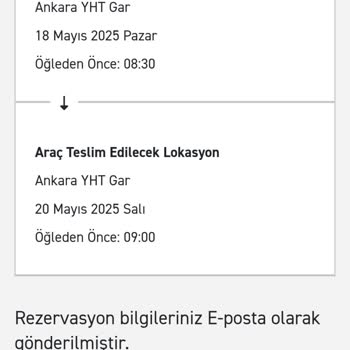 Rezervasyonum Onaylandı, Aracım Teslim Edilmedi