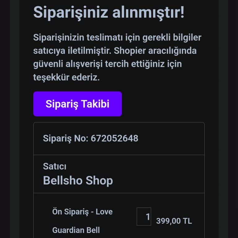 Sipariş İptali Ve Takip İşlemlerinde Sürekli Hata Alıyorum