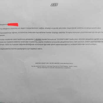 Kısa Sürede Açılan Dikişlere Rağmen Ayakkabı İadesi Reddedildi