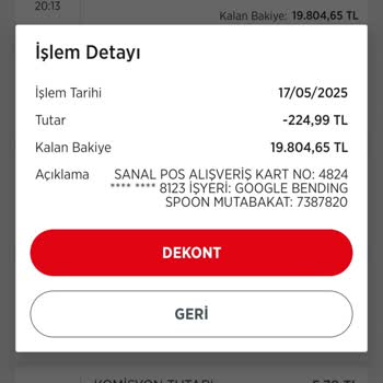 Satın Alma Yapmadan Hesabımdan Para Çekilmesi