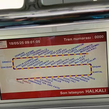 Marmaray'da Durak Bilgisi Eksikliği Nedeniyle Durağımı Kaçırdım