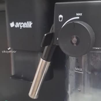 Arçelik Kahve Makinesi Atık Haznesi Sıkıntısı