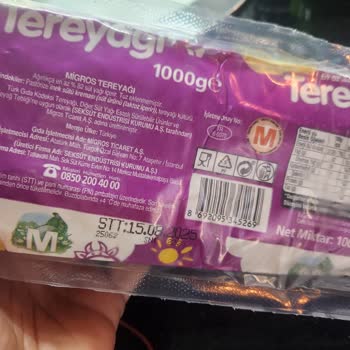 Migros Tereyağında Kıl Buldum Hijyen Konusunda Endişeliyim