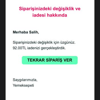 Yanlış Ürün, Eksik İade: Hakkımı Alana Kadar Pes Etmeyeceğim