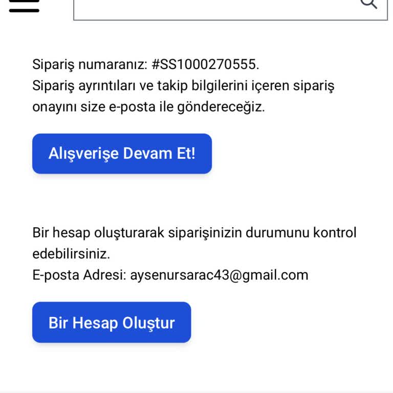 Sipariş İptali İçin Müşteri Hizmetlerinden Destek Alamıyorum