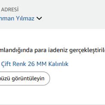 Amazon'dan Eksik Ürün Ve Geciken İade Mağduriyeti
