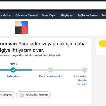 Amazon'dan Eksik Ürün Ve Geciken İade Mağduriyeti