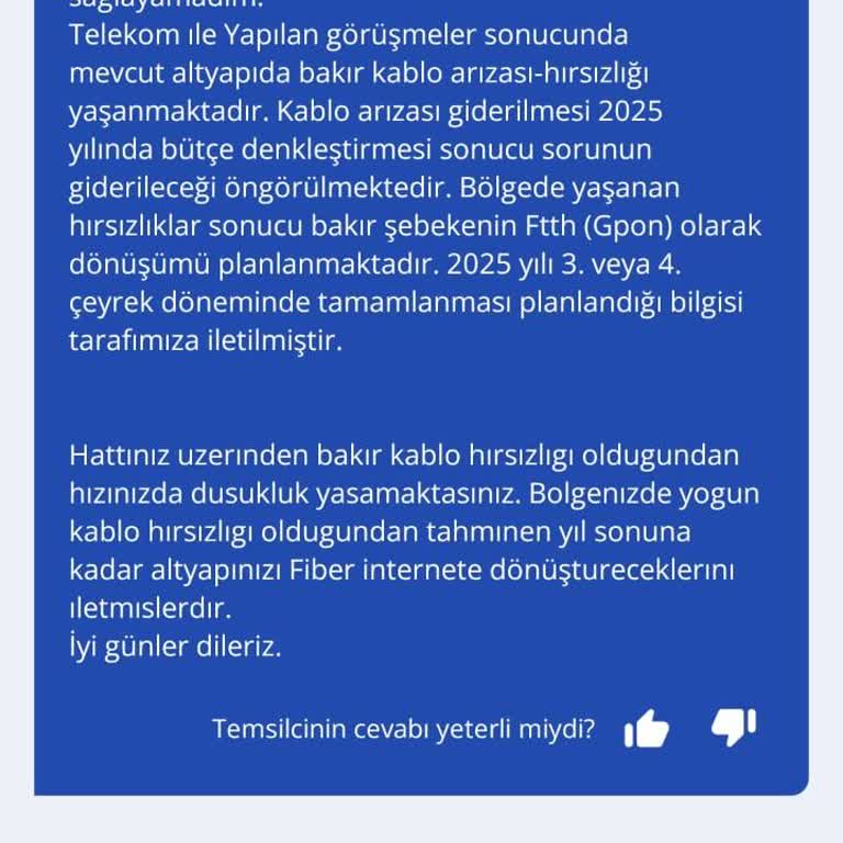 Düşük Hız, Sık Kopma Ve Yetersiz Destek Nedeniyle Hayal Kırıklığı