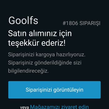 Sipariş Verildi, Ürün Hâlâ Kargoya Verilmedi