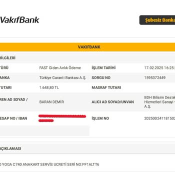 Servis Sürecinde İletişim Eksikliği Ve Geciken Para İadesi