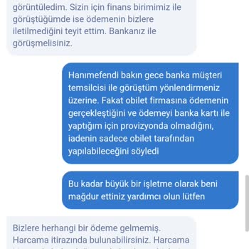 Bilet Onaylanmadı, Ücret İade Edilmedi: Müşteri Hizmetleri İlgisiz