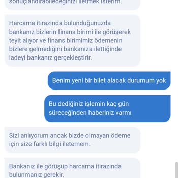 Bilet Onaylanmadı, Ücret İade Edilmedi: Müşteri Hizmetleri İlgisiz