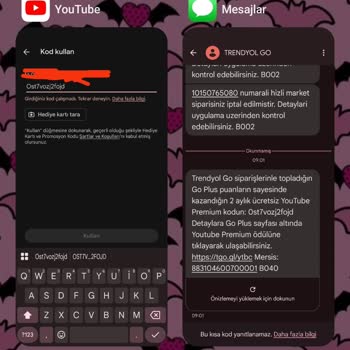 TrendyolGo'dan Alınan Youtube Premium Kodu Geçersiz Çıktı