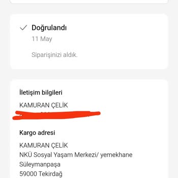 Siparişim Gelmedi İletişim Yok Mağdurum