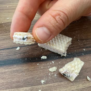 Hoşbeş Bisküvisinde Siyah Yabancı Maddeyle Karşılaştım, Çözüm Bekliyorum