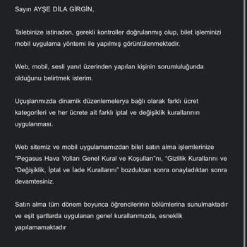 Açığa Alınan Bilette Hizmet Bedeli Karmaşası Ve Ek Ücret Talebi