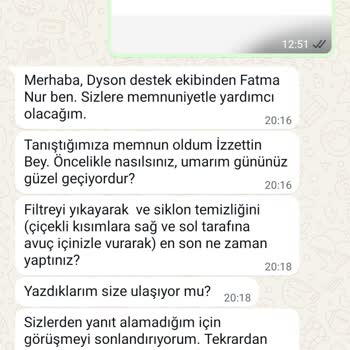 Dyson V15 Servis Ağı Ve Müşteri Hizmetlerinden Memnuniyetsizlik