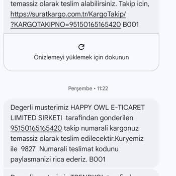 Kargo Teslimatında İlgisizlik Ve Müşteri Hizmetlerinde Sorun