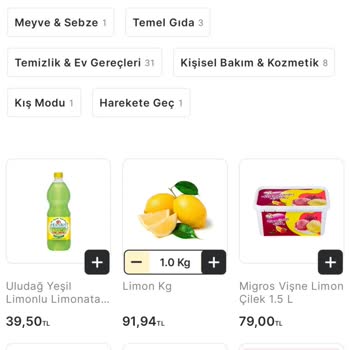 Migros Online'da Aynı Ürüne Farklı Fiyat Uygulaması Mağduriyeti