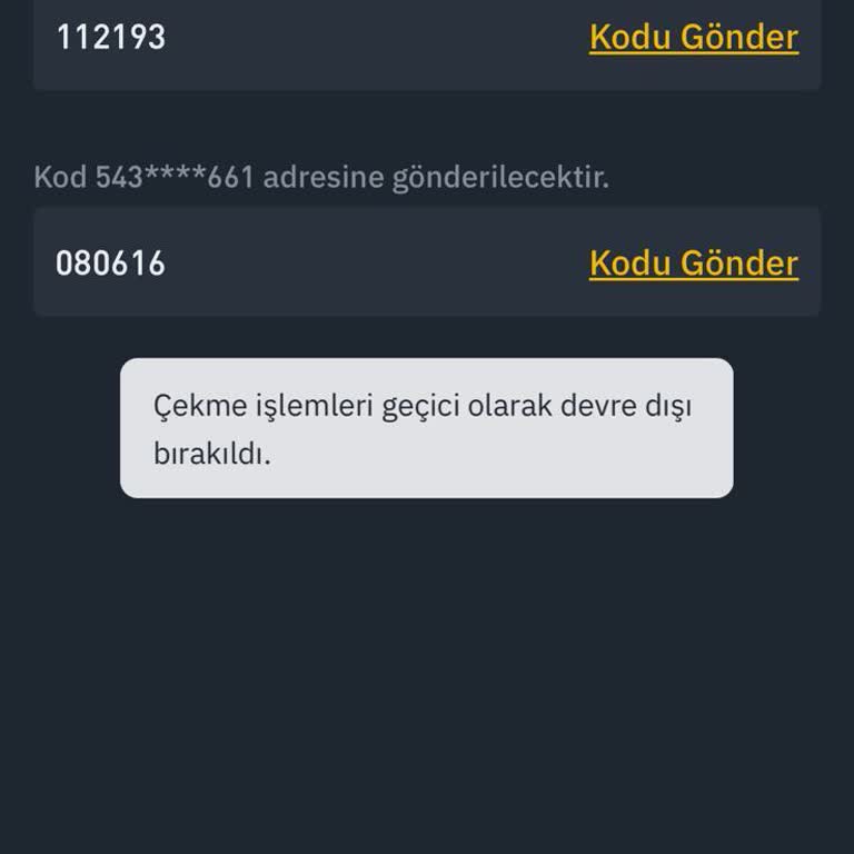 Binance TR Hesabımda Şüpheli İşlem Gerekçesiyle Param Kısıtlandı Kullanamıyorum